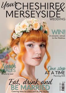 Cover of the November/December 2024 issue of Your Cheshire & Merseyside Wedding magazine