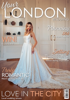 Cover of the January/February 2025 issue of Your London Wedding magazine