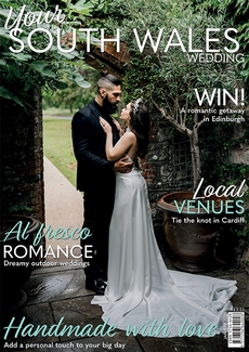 Cover of the January/February 2025 issue of Your South Wales Wedding magazine