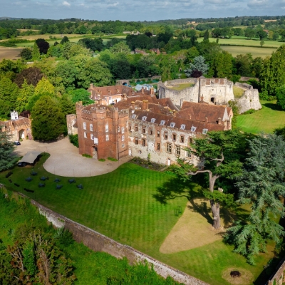 Farnham Castle in Surrey came 10th in survey for top venues