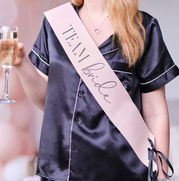 A Ginger Ray hen party sash