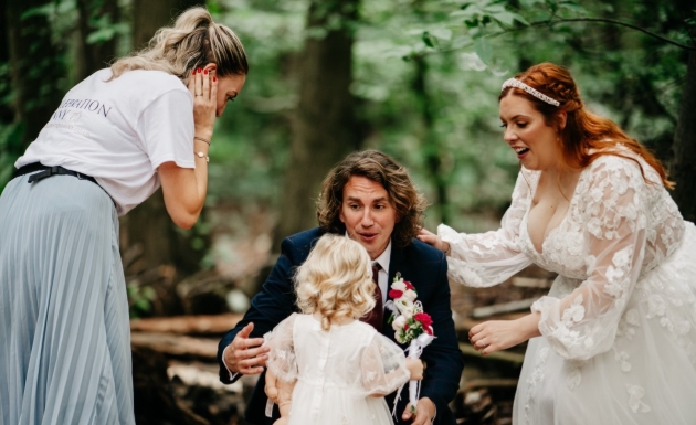 The Celebration Nanny at a wedding event